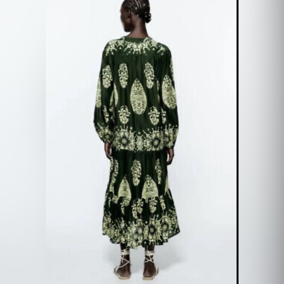Long print dress - Zara - Picture 11 of 11